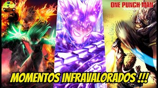 MOMENTOS INFRAVALORADOS DEL ANIME ONE PUNCH MAN [upl. by Etnoj]