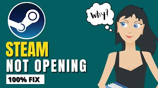 2023 FIX Steam Not Opening on Windows 11amp10  Fix in 1 Minute [upl. by Onairpic]