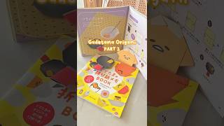 Gudetama Origami Pan 🍳  Part 2 sanrio gudetama origami memo book [upl. by Martinelli]