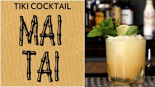 My Favorite Mai Tai Trade Vics Rum and Orgeat Classic Tiki Drink [upl. by Baryram134]