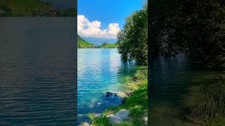 Lungernsee nature shortvideo youtubeshorts viral video lake switzerland like [upl. by Boote430]