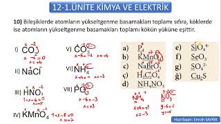 İndirgenme Yükseltgenme TepkimeleriREDOKS [upl. by Audy143]