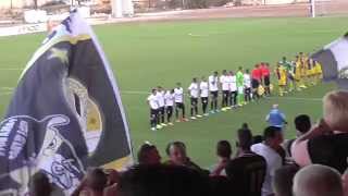 Hibernians Malta  Maccabi TelAviv Israel opening [upl. by Tilla868]