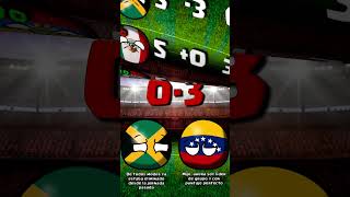 GRUPO B Jornada 3  JAMAICA vs VENEZUELA COPA AMÉRICA 2024 countryballs [upl. by Andrei626]