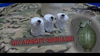 DIY TUTORIAL BEST AIRSOFT GRENADES  0 [upl. by Brackely]