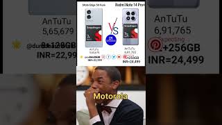 Redmi Note 14 Pro Plus Vs Motorola 50 Fusion Specs funny shorts [upl. by Richardson]