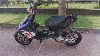 Yamaha Aerox Big Bore 77cc Parte 2 [upl. by Elleoj]