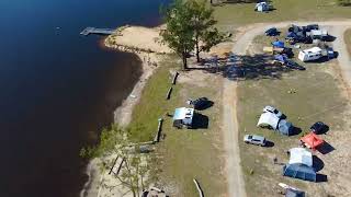 Camping at Secret Lake  Northern NSW in our SWAG SCT16 Van [upl. by Nahsyar]