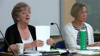 South Burlington School Board Meeting August 16 2017 [upl. by Kehsihba]