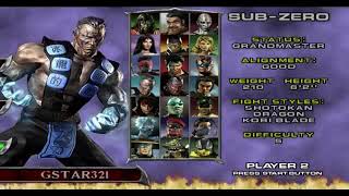 Mortal Kombat Deadly Alliance PS2 Kung Lao amp Sub Zeros 1st Costume Rant By MrGSTAR321 [upl. by Allemaj]