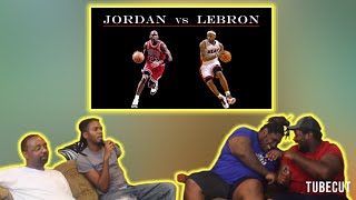 LeBron SUPER FANS Gets Schooled For 40 minutes Of Why MJ Is The Greatest [upl. by Labors564]