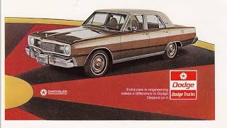 1975 Dodge Dart and Van radio AD with magazine ads and dealer brochure pictures [upl. by Peh319]