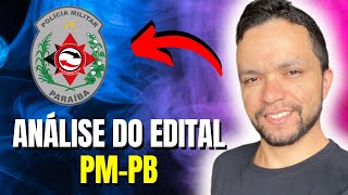 ANÁLISE DO EDITAL PMPB  EDITAL VERTICALIZADO assista em 20x [upl. by Ecnerolf209]