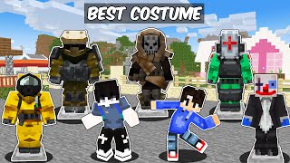 Using the BEST ARMOR COSTUME in Minecraft  TAROPA VILLAGE [upl. by Ahsyat458]