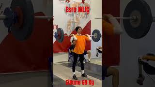 Esra KILIÇ Silkme 69 Kg [upl. by Eloccin]