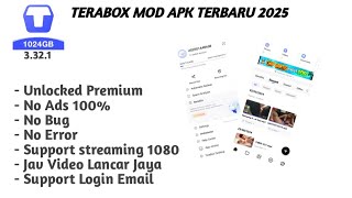 TERABOX MOD APK UPDATE SEPTEMBER 3321 NO PASSWORD [upl. by Bicknell]