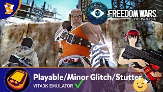 VITA3K v019 3496  Freedom Wars PlayableVulkan [upl. by Magdaia]