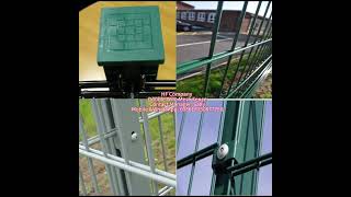 686 Double Wire Welded Fence Panels For School [upl. by Maguire]