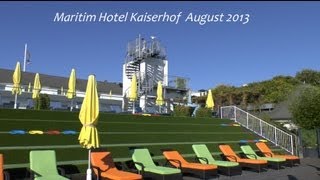 Urlaub im Maritim Hotel Kaiserhof im Kaiserbad Heringsdorf Usedom im August 2013 von tubehorst1 [upl. by Elvyn]