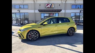 2022 Volkswagen GTI in Pomelo Yellow MetallicSOLD [upl. by Fugate]