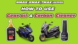 Yamaha Gear Oil and Carbon Cleaner [upl. by Akayas]