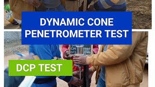 DYNAMIC CONE PENETROMETER TEST DCP TEST DCPTEST [upl. by Babara]