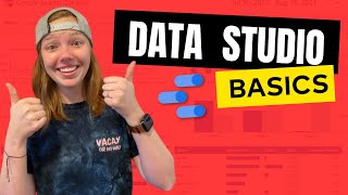 Google Data Studio BASICS How to get started [upl. by Beatty426]