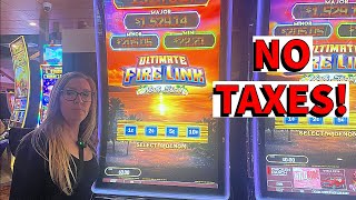 UNBELIEVABLE BONUS AFTER BONUS Ultimate Fire Link Slot Machine slots games casino gaming [upl. by Aduhey]