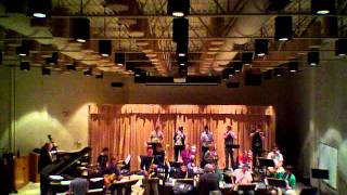 UNT 1 Oclock Lab Band Sleigh Ride arr Kevin Swaim feat Dustin Mollick [upl. by Alyose]