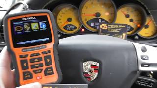 NT510 Porsche 997 Airbag Light Diagnose amp Turn Off Reset [upl. by Lonny]