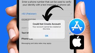 How to Fix ‘Your Account Cannot be Created at This Time Apple ID’ on iPhone or iPad [upl. by Ardnikat]