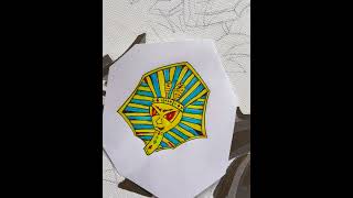 Tutankhamon draw shorts artgraffiti streetart graffitiart artist drawing tutankamon [upl. by Asher]