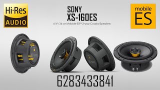 Sony es coaxial Sony XS160ES 2Way Coaxial Speakers Unboxing Review [upl. by Lyons446]