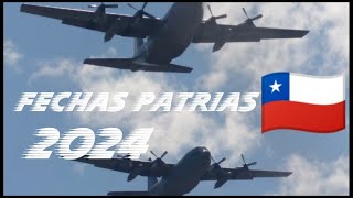 Parada Militar ejército de Chile 2024 Aviación [upl. by Kono736]