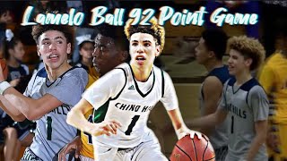 LaMelo Balls 92 Point Game Highlights [upl. by Shay278]