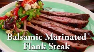 Balsamic Marinated Flank Steak [upl. by Des]