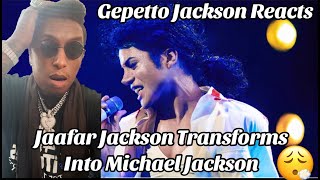 Gepetto Jackson Reacts Michael Jackson Biopic Jaafar Jackson TRANSFORMS Into King of Pop [upl. by Sigismund]