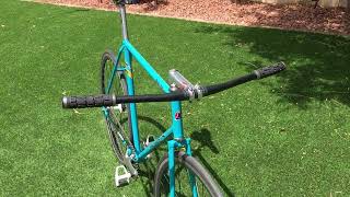 Fixed Gear Conversion Build 1987 Fuji Palisade [upl. by Salvador69]