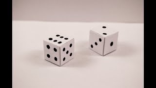 How to make a paper Dice [upl. by Akkire441]