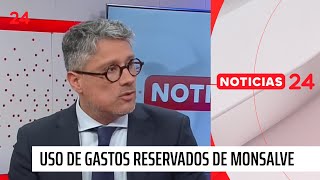 Millonarios gastos reservados por Monsalve “Al menos existen sospechas plausibles”  24 Horas TVN [upl. by Essy]