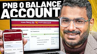 PNB Online Account Opening Zero Balance  PNB Me Online Account Kaise Khole [upl. by Nilyad]