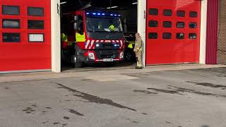 West Yorkshire Fire amp Rescue Rawdon Fire Station Turnout November 2021 [upl. by Dlaregztif]