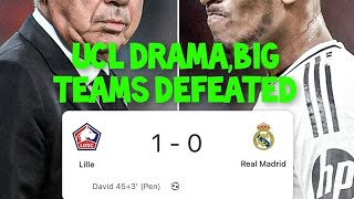 UCL MATCHDAY 2 DRAMA REAL MADRID BAYERN MUNICHamp ATLETI ALL DEFEATED [upl. by Nuahsak]