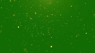 Gold Dust Particles Green Screen Video Effects  Satish Designgraphy [upl. by Naashom]