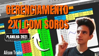 Aprenda agora o GERENCIAMENTO 2x1 COM SOROS OPÇÕES BINÁRIAS  Alison Trader [upl. by Elexa601]