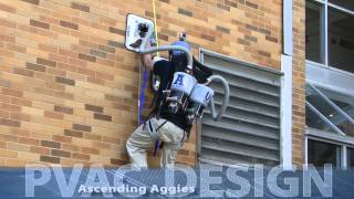 USU Engineering Students Wall Climber [upl. by Simaj]