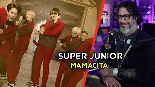 Director Reacts  SUPER JUNIOR  MAMACITA MV [upl. by Ahsenav]