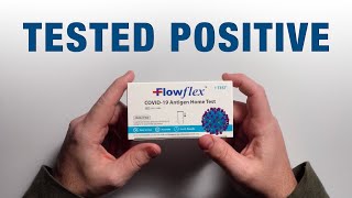 Flowflex Antigen Rapid Home Test With Positive Results [upl. by Nawotna]