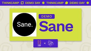 Sane Demo at THINKCamp [upl. by Callie]