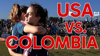 USA vs Colombia World Ultimate Championships Womens Final Recap [upl. by Miltie]